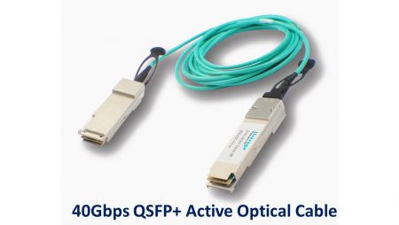 40Gbps QSFP+ Active Optical Cable - 40Gbps QSFP+ Active Optical Cable